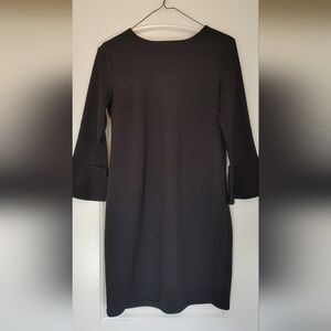 OLD NAVY FLARE SLEEVE Elegant Black Women's Dress